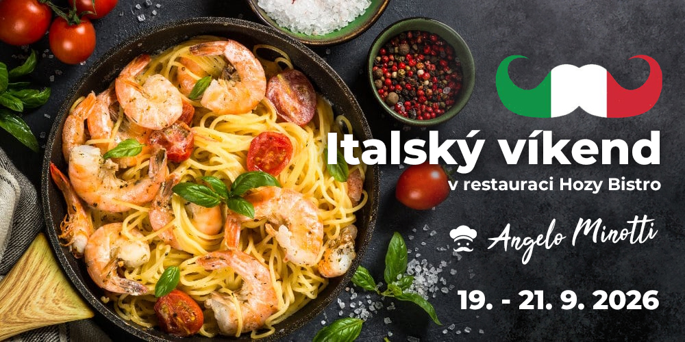 Italský víkend v Hozy bistru 19. - 21. 9. 2025